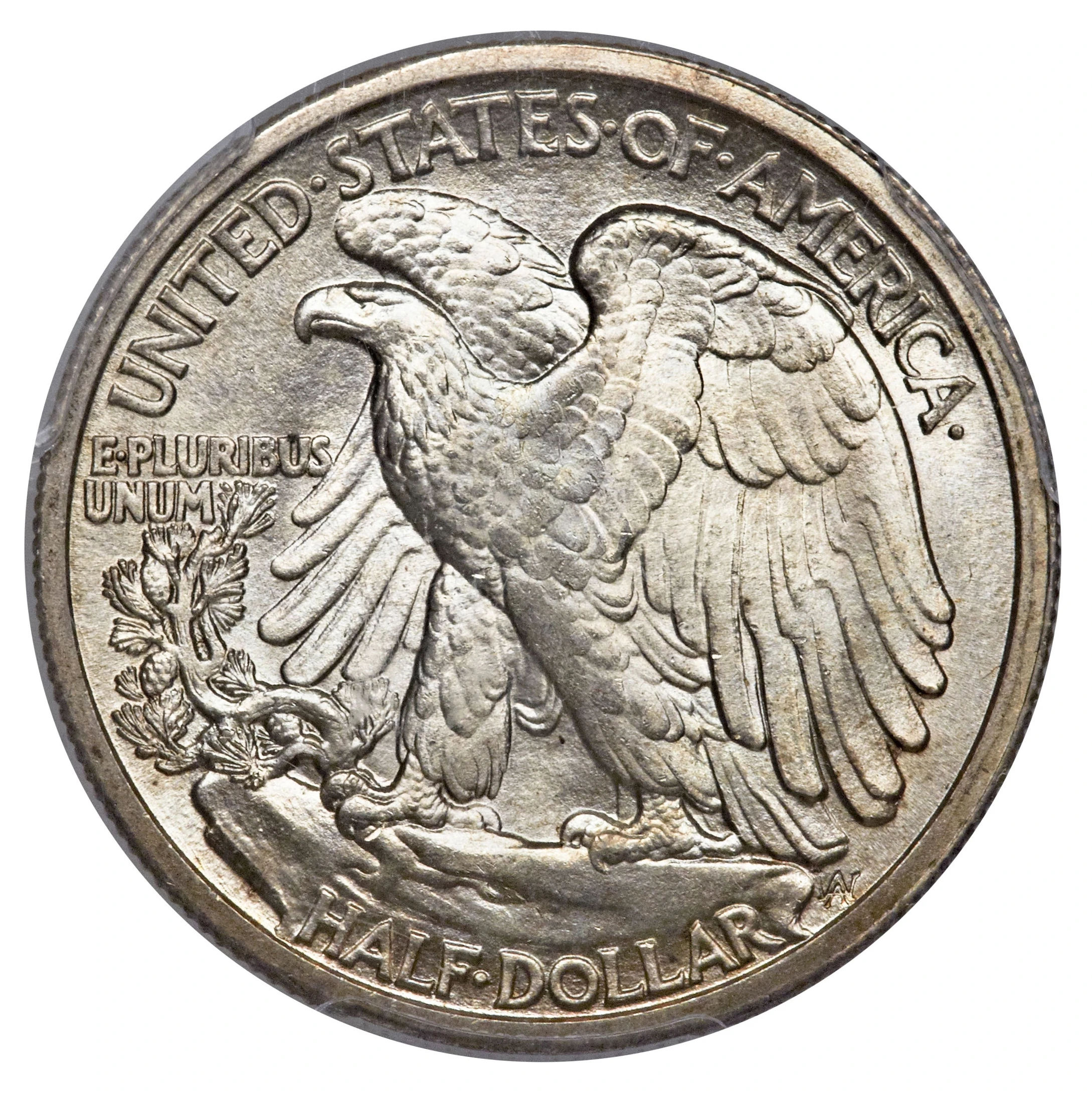 1916-S Walking Liberty half dollar reverse