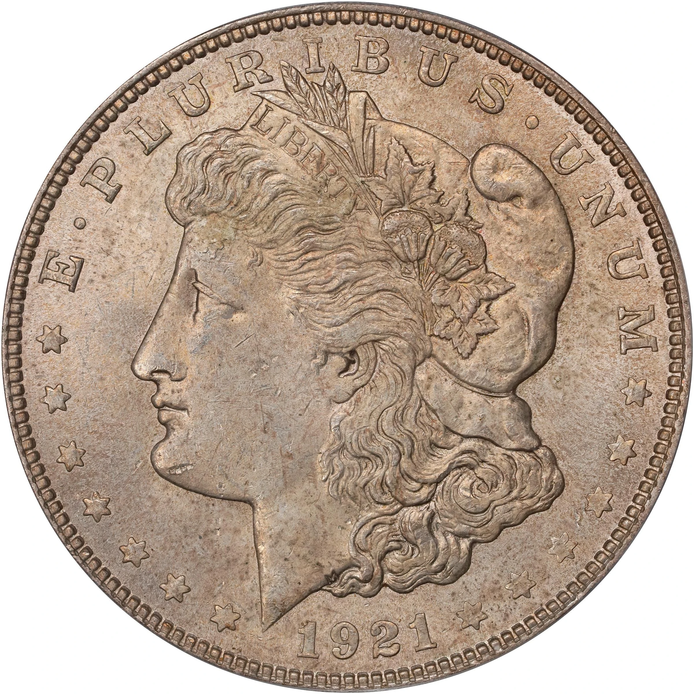 1921 Morgan dollar, Stack’s Bowers lot 96168, PCGS certificate 09198952